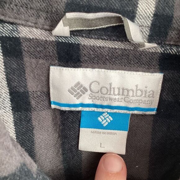 EUC Mens Columbia Texas A&M Aggies Long Sleeved‎ Plaid Flannel - Picture 4 of 8